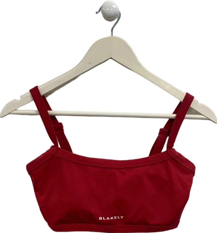 Blakely Red Crop Top UK S