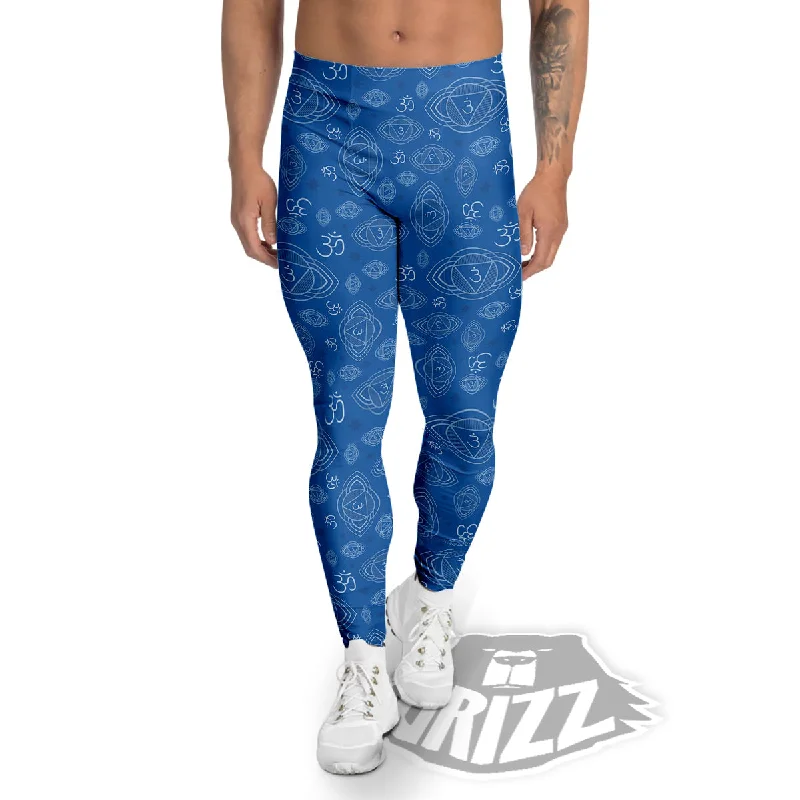 Chakra Ajna Print Pattern Men's Leggings