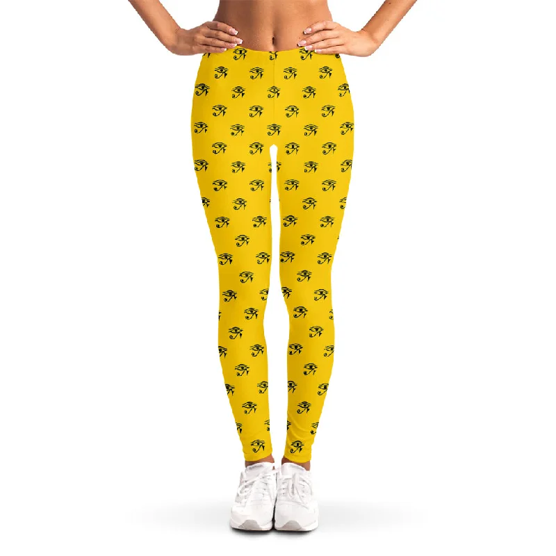 Eye Of Horus Symbol Pattern Print Women's Leggings