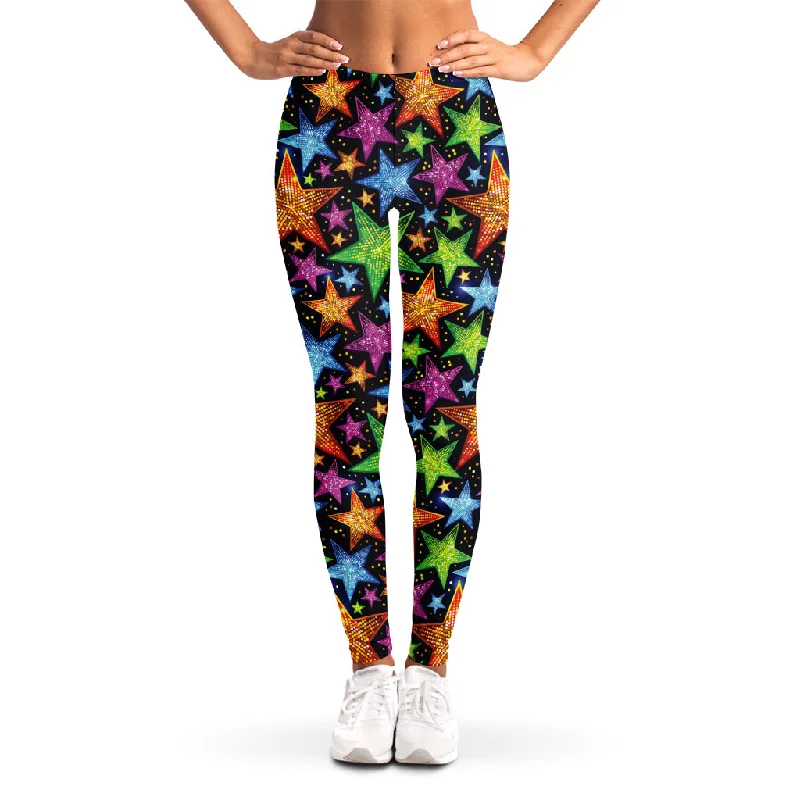 Fantastic Star Pattern Print Women's Leggings