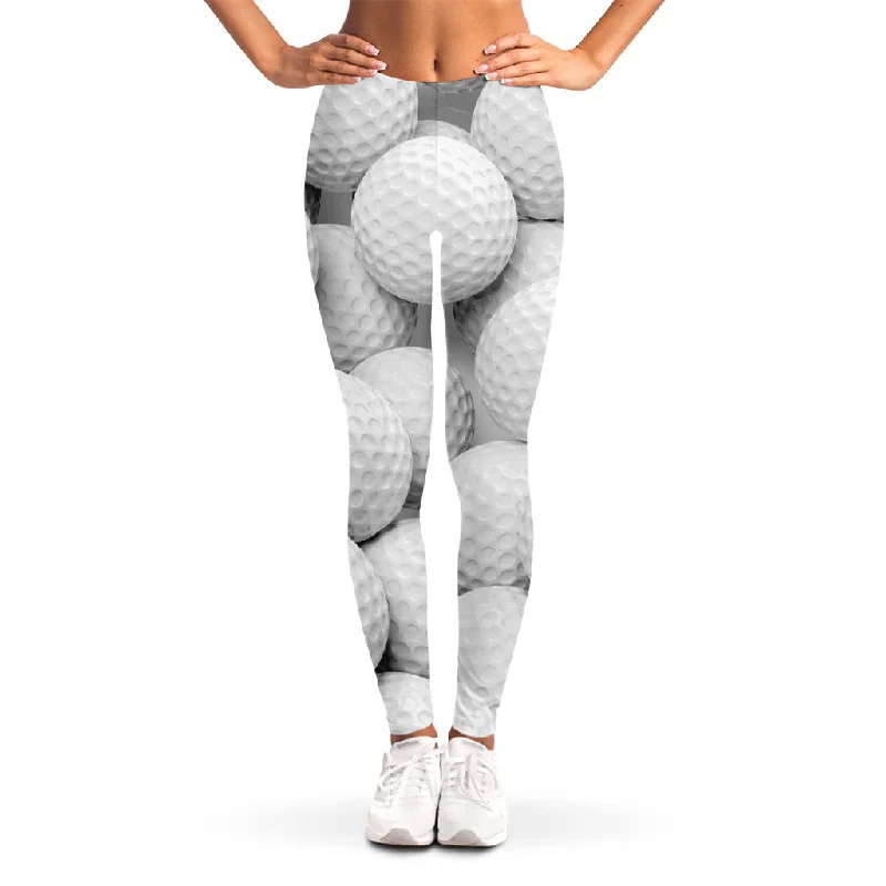 Golf Ball 3D Print Women's Leggings