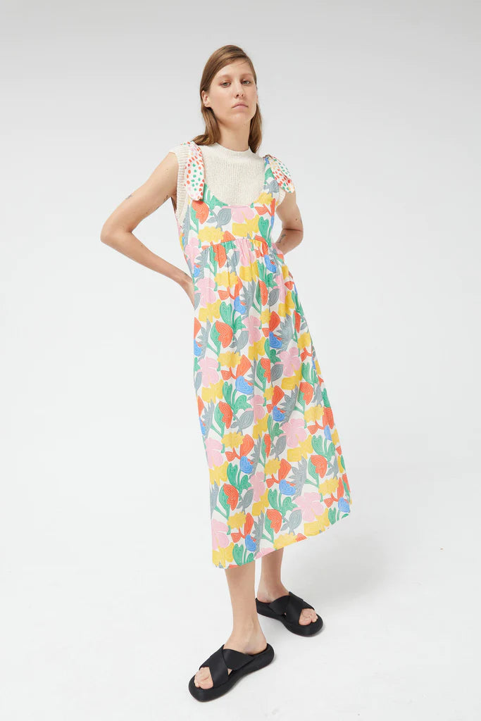 Florere floral midi dress