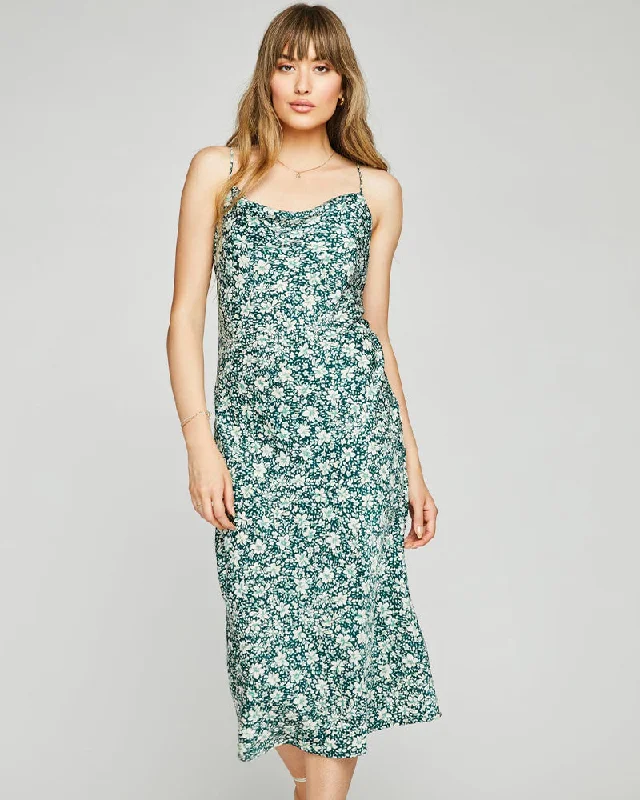 Gentle Fawn Serenity Midi Dress In Palm Ditsy