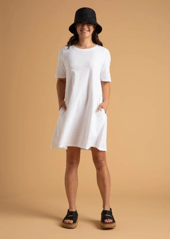 Good Tee Dress - White