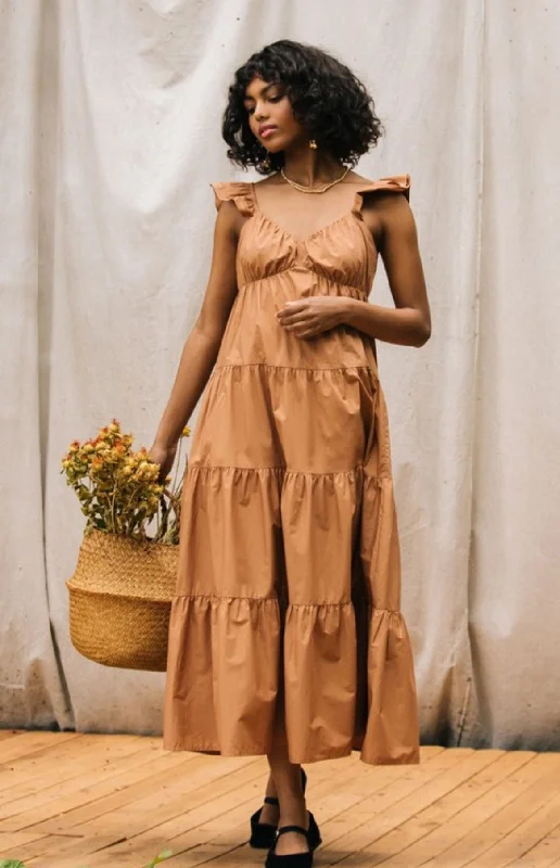 Maxi Dress | Tan