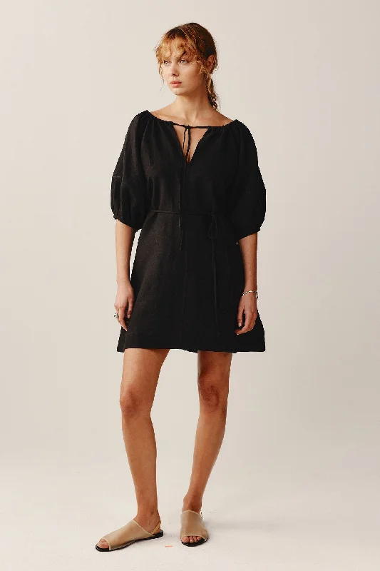 MARLE HARLIE DRESS BLACK