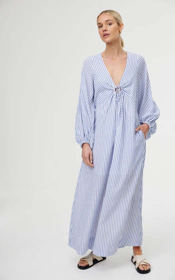 KINNEY MARAIS DRESS SEA STRIPE