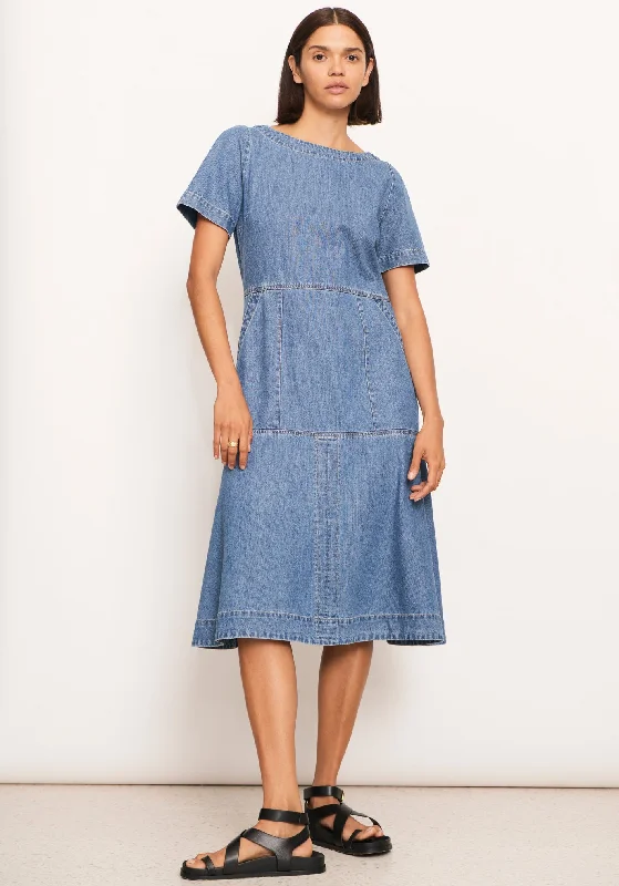 POL RAYDEL DENIM DRESS