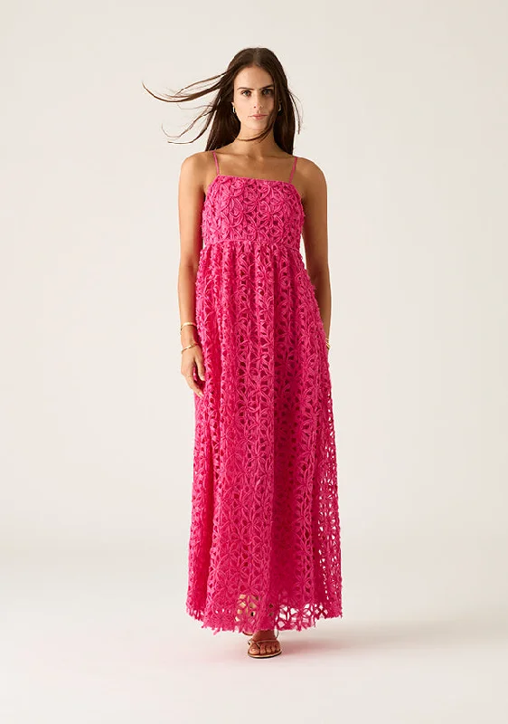 MOS ROSA STRAPPY MAXI DRESS