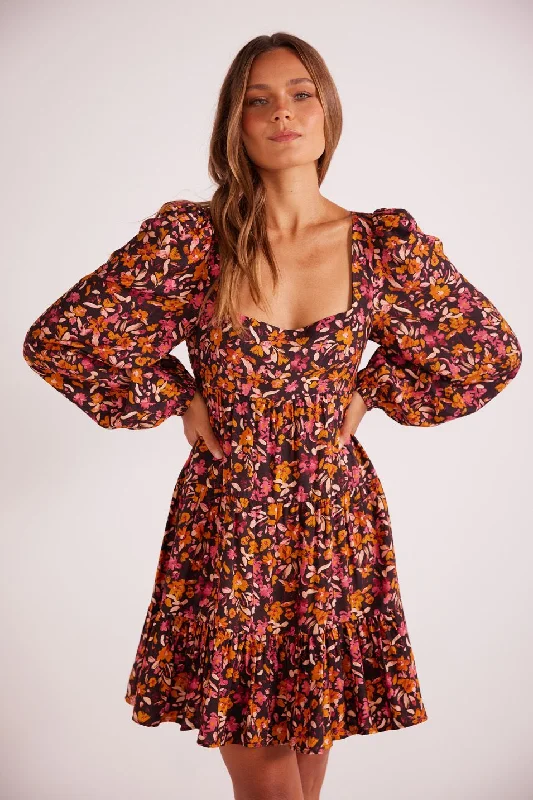 MINK PINK SORRENTO MINI DRESS FLORAL