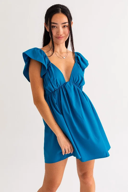 Waverly Ruffle Babydoll Dress