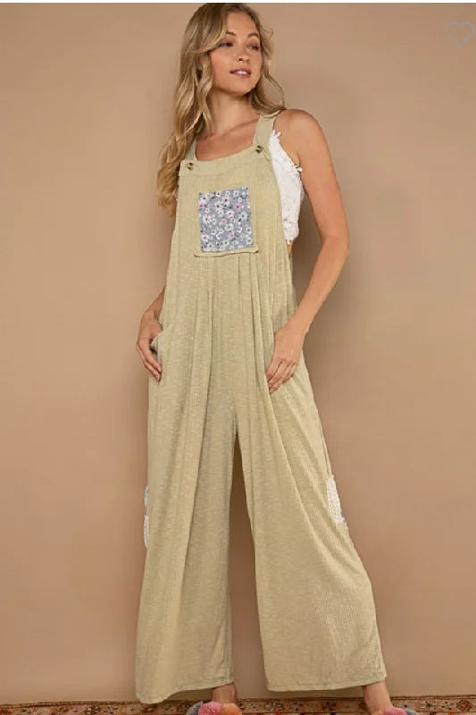 Wide Leg Loose Fit Jumpsuit